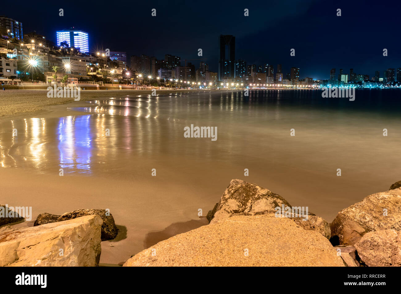 Benidorm, Espagne, 2019 Banque D'Images