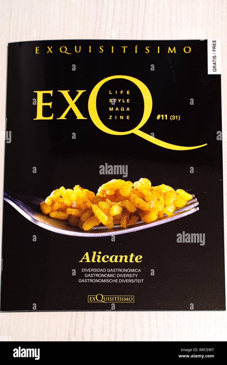 Benidorm, Espagne, 2019 Banque D'Images