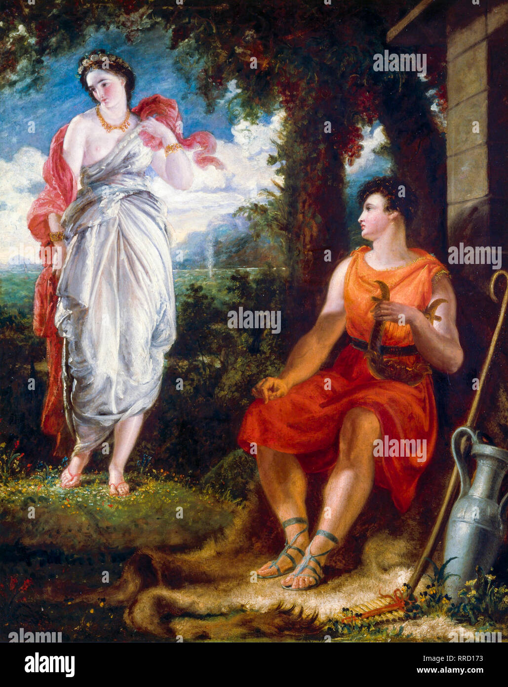 Benjamin Haydon, Vénus et Anchise, 1826 peinture Banque D'Images