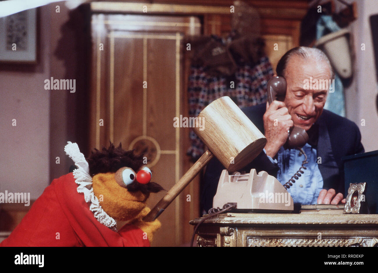 Muppets Show Senor Wences / Überschrift : Muppets Show Banque D'Images