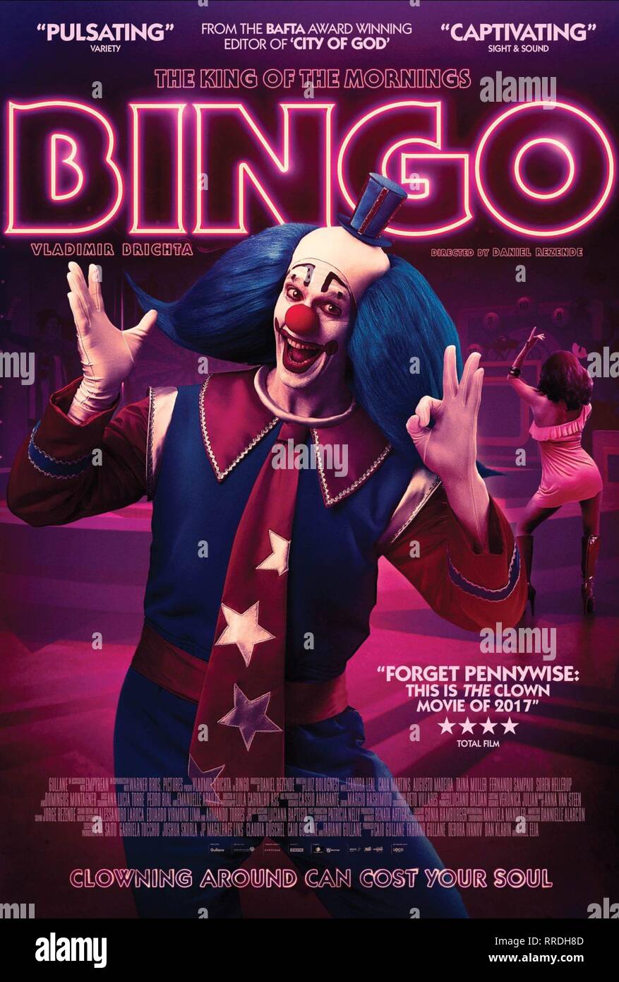AFFICHE DE VLADIMIR BRICHTA, BINGO : LE ROI DES MATINÉES, 2017 Banque D'Images