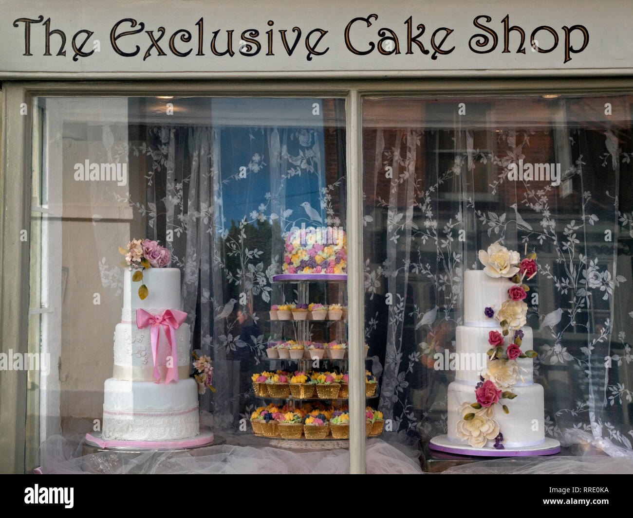Un cake shop à Chichester Banque D'Images