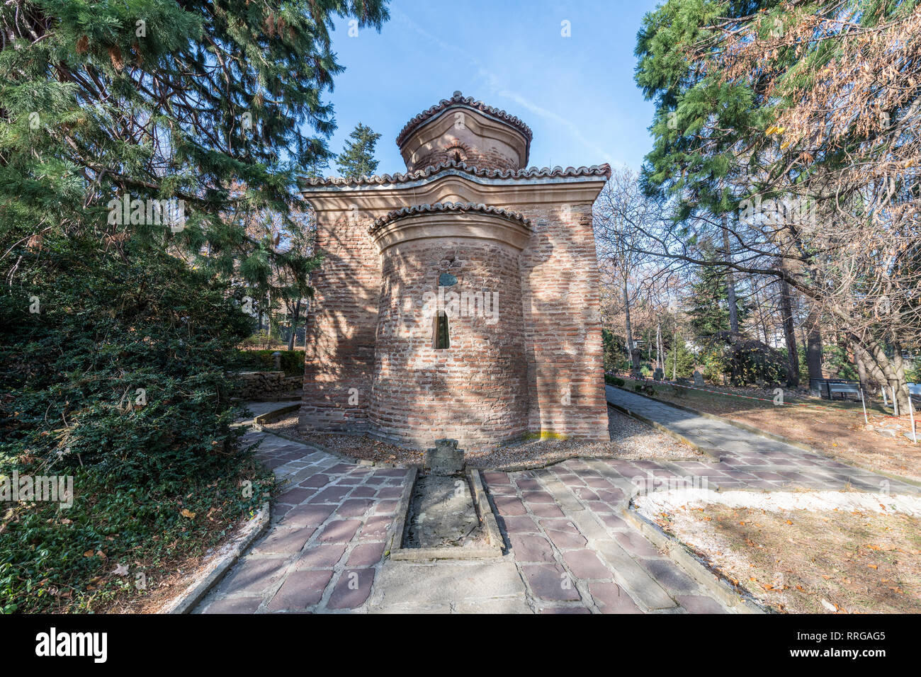 L'église de Boyana, UNESCO World Heritage Site, Sofia, Bulgarie, Europe Banque D'Images