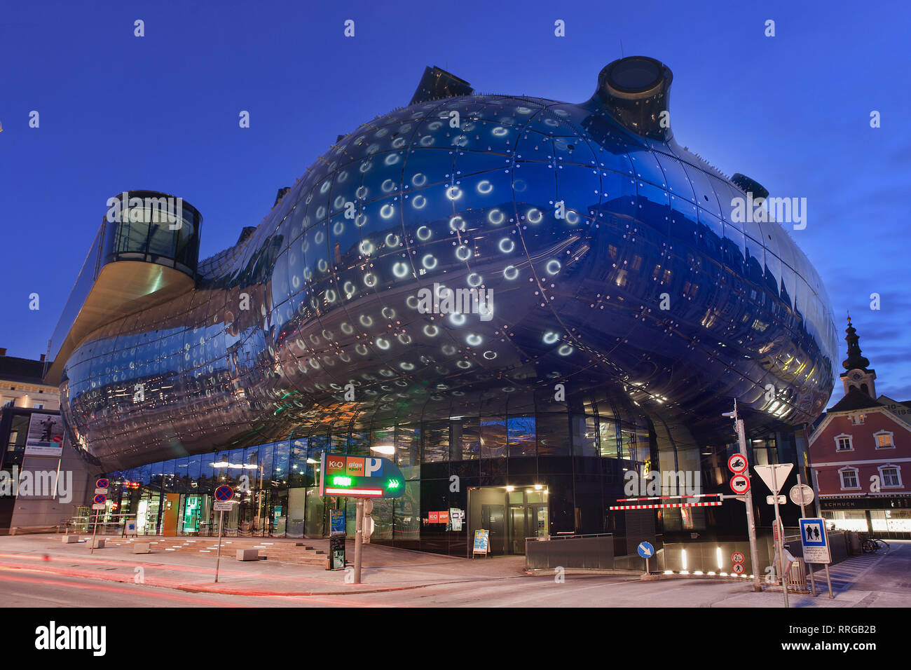 Kunsthaus, Graz, Styria, Austria, Europe Banque D'Images