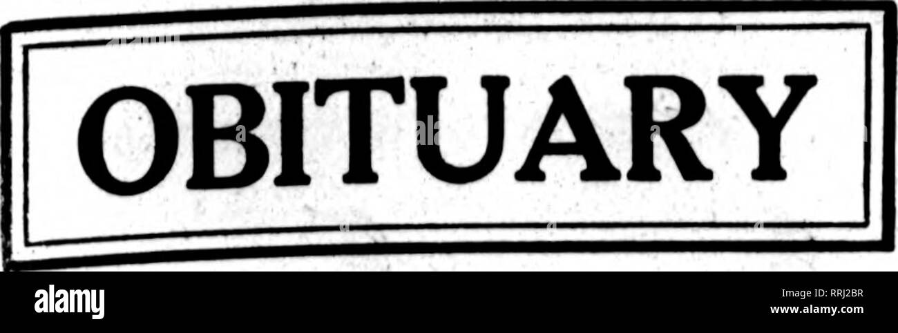 . Les fleuristes [microforme] examen. La floriculture. Afbil 8, 1920 Les fleuristes^ examiner 27. Mme Laura Anthony Hammond. Mme Laura Anthony Hammond, épouse de Benjamin Hammond, président de l'Hammond Peinture &AMP ; Slug Shot fonctionne, Reacon, N. Y., et ancien président de l'American Society Eose, est mort mercredi, 31 mars, à la famille !iome Beacon comme le résultat de la société pneu- monia. Les funérailles ont eu lieu à Beacon vendredi soir. Le célébrant était le Cimetière Union Greenwood, à la hauteur des yeux, N. Y., samedi après-midi, le 3 avril. Parmi les nombreux jetons des fleurs de condoléances a été un beau morceau de l'em- ee Banque D'Images
