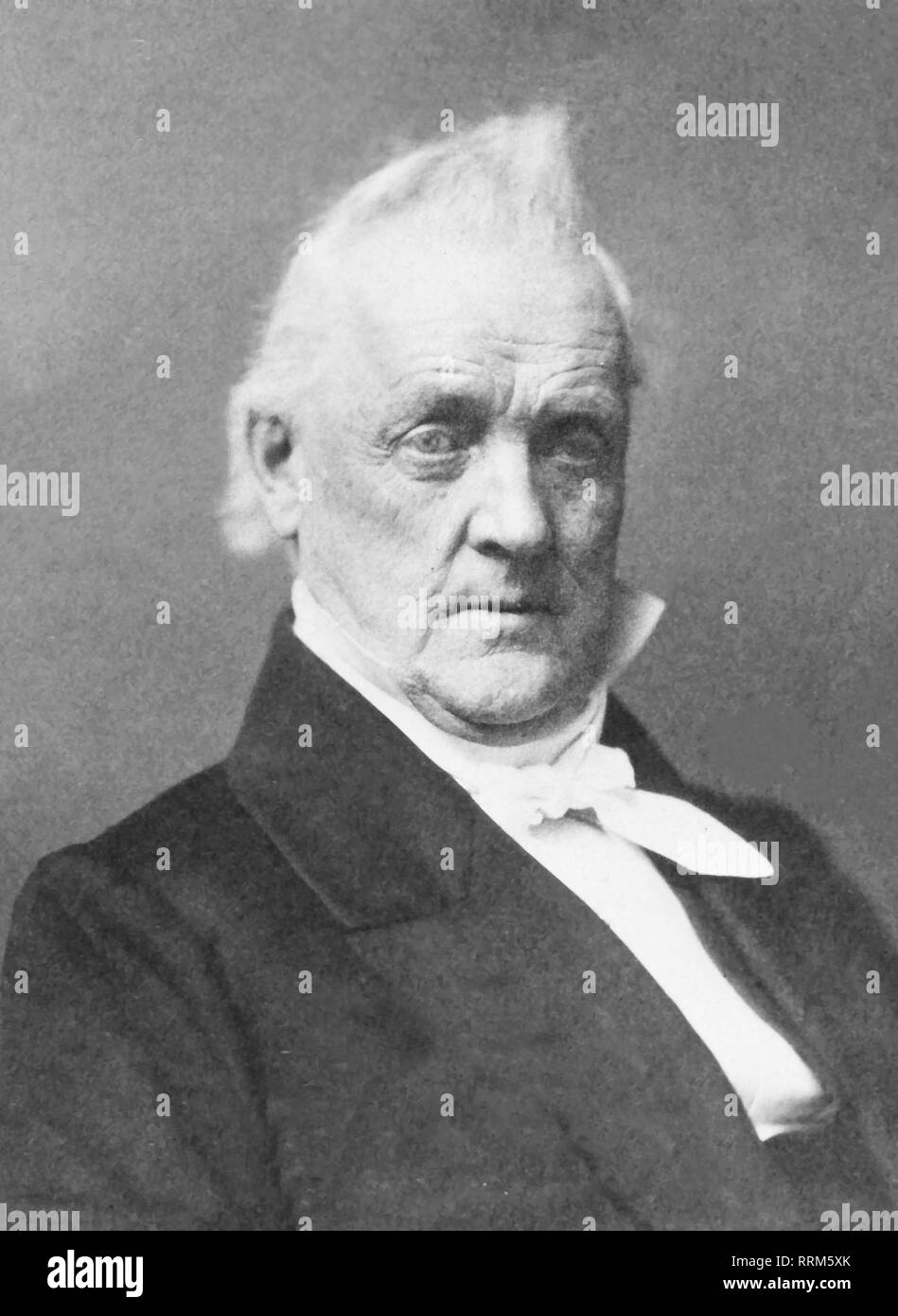 James Buchanan dans son post-années de la présidence. Banque D'Images