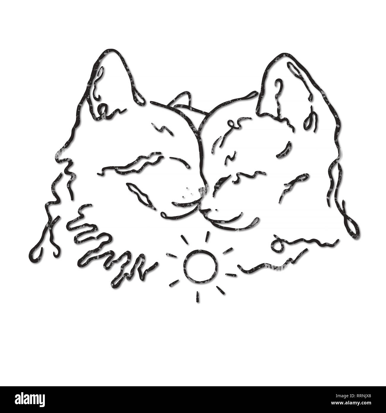 Dessin Lineaire Love Banque De Photographies Et D Images A Haute Resolution Alamy