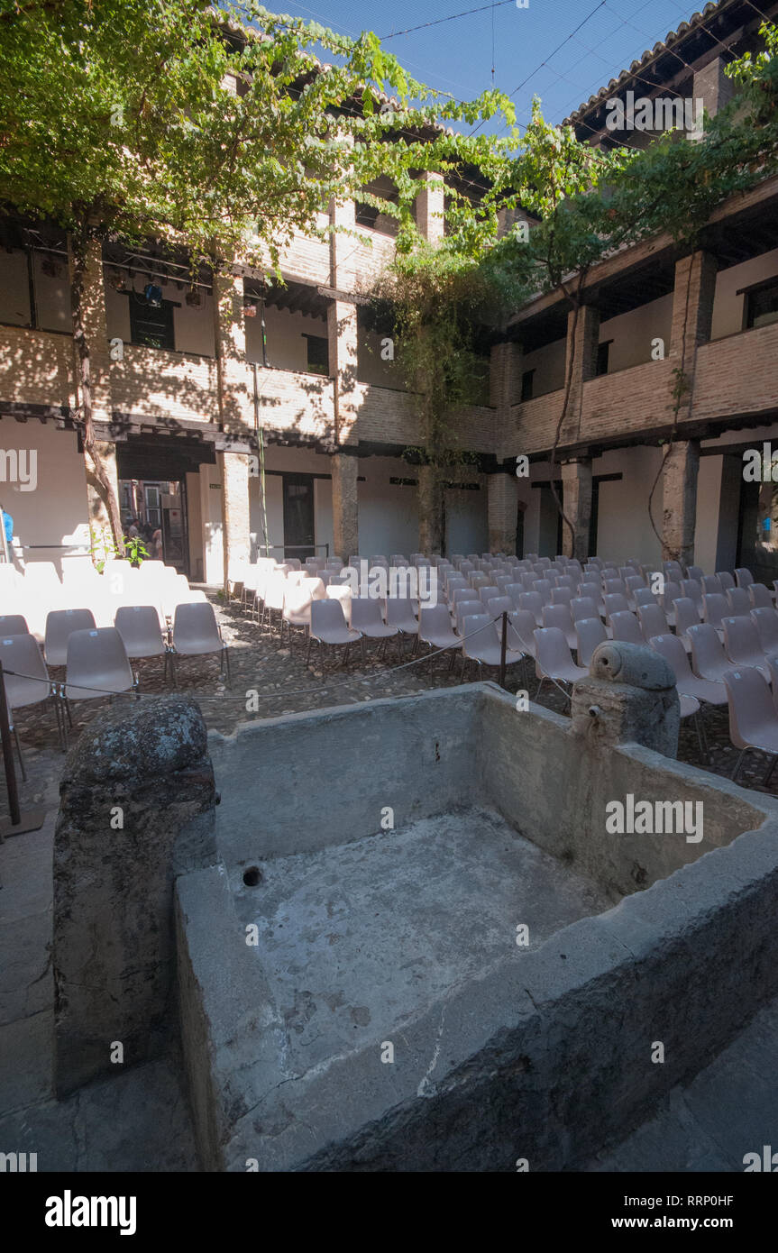 L'Europe, Espagne, Andalousie, Grenade, le Corral del Carbón Banque D'Images