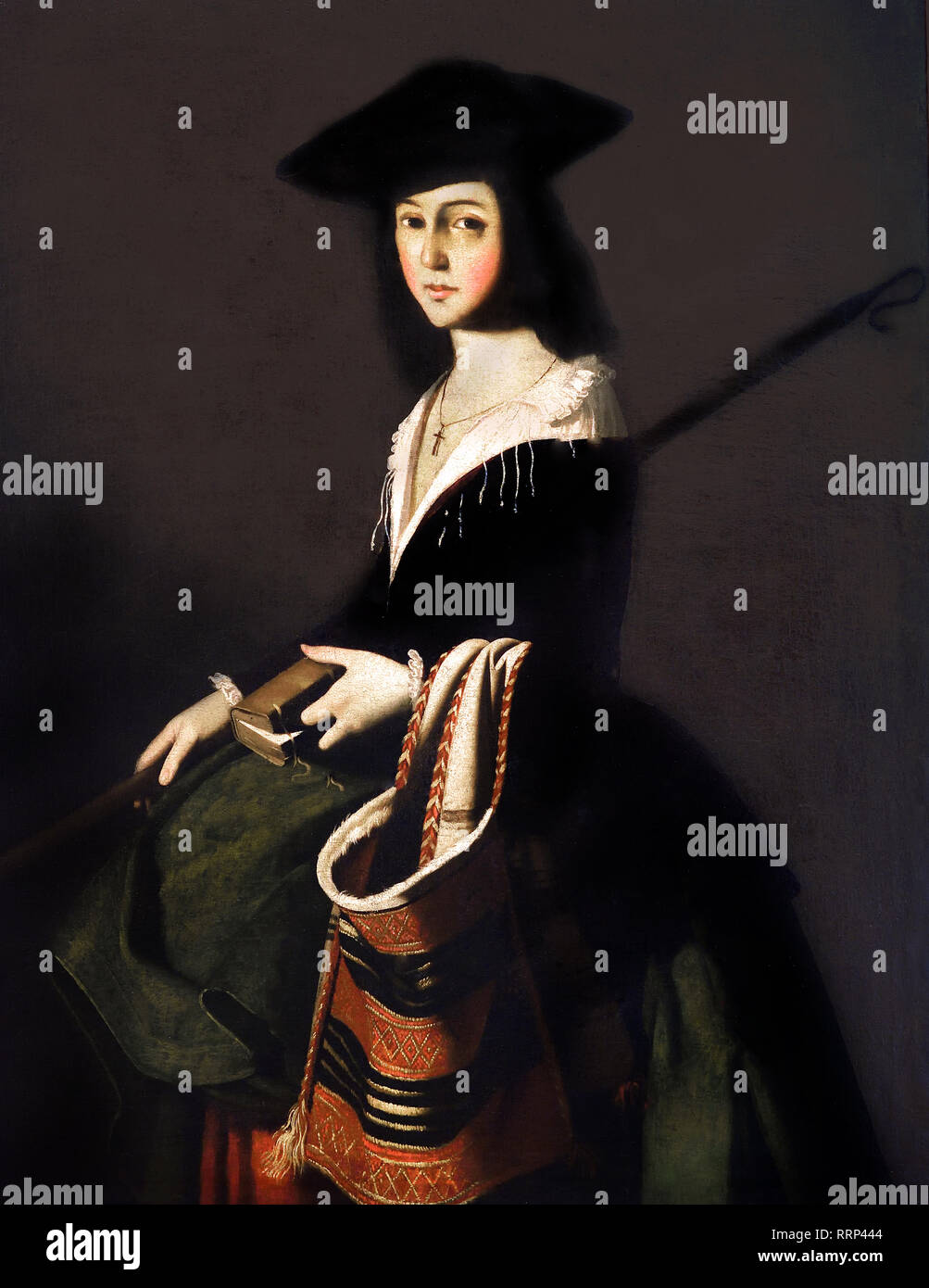 Marina De St Francisco de Zurbarán 1598-1664 1640-1650 l'Espagne, l'espagnol. Banque D'Images