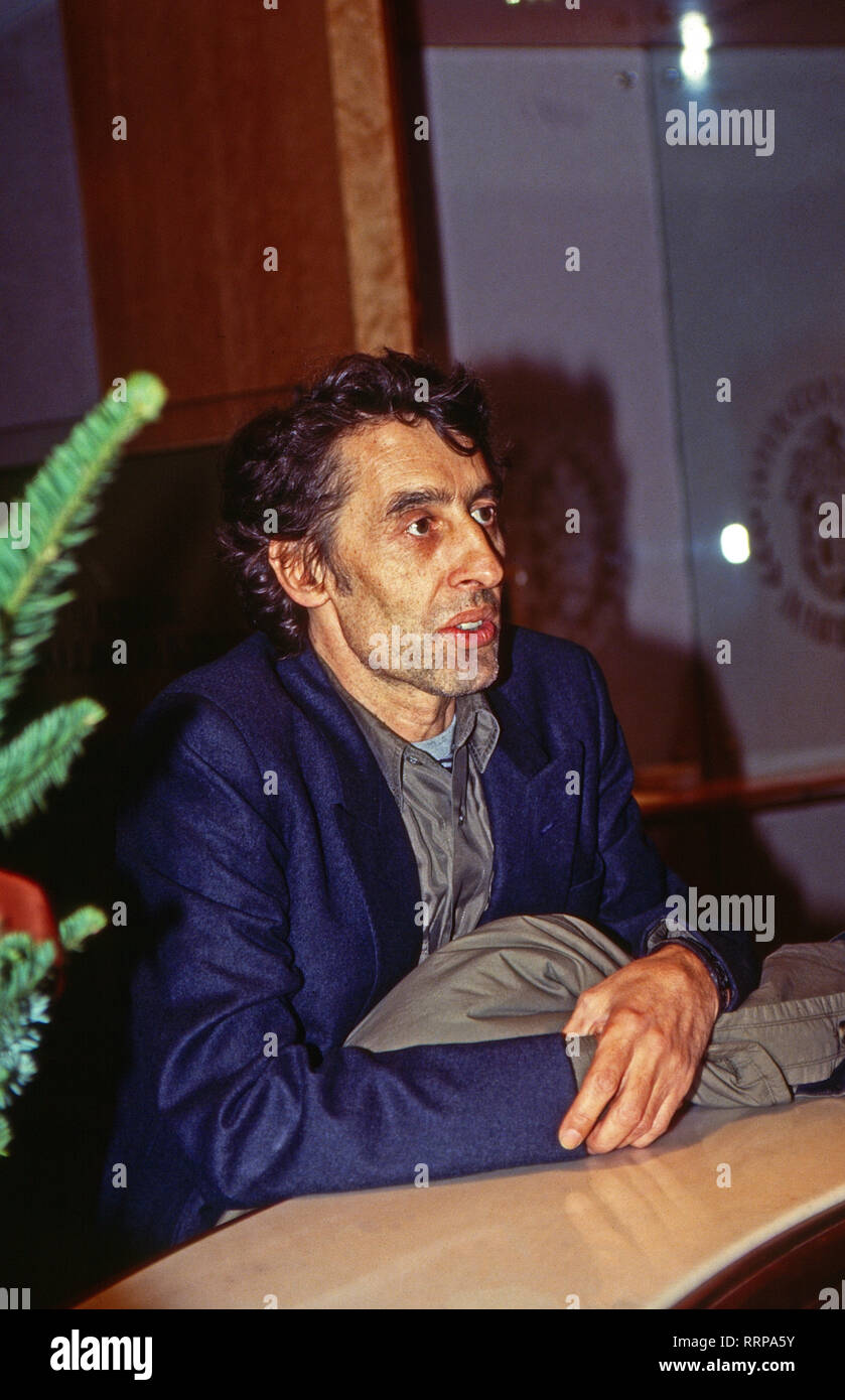 Acteurs et Actrices Der Deutsche Jörg Pleva, Deutschland 1989. L'acteur allemand Jörg Pleva, Allemagne 1989. Banque D'Images