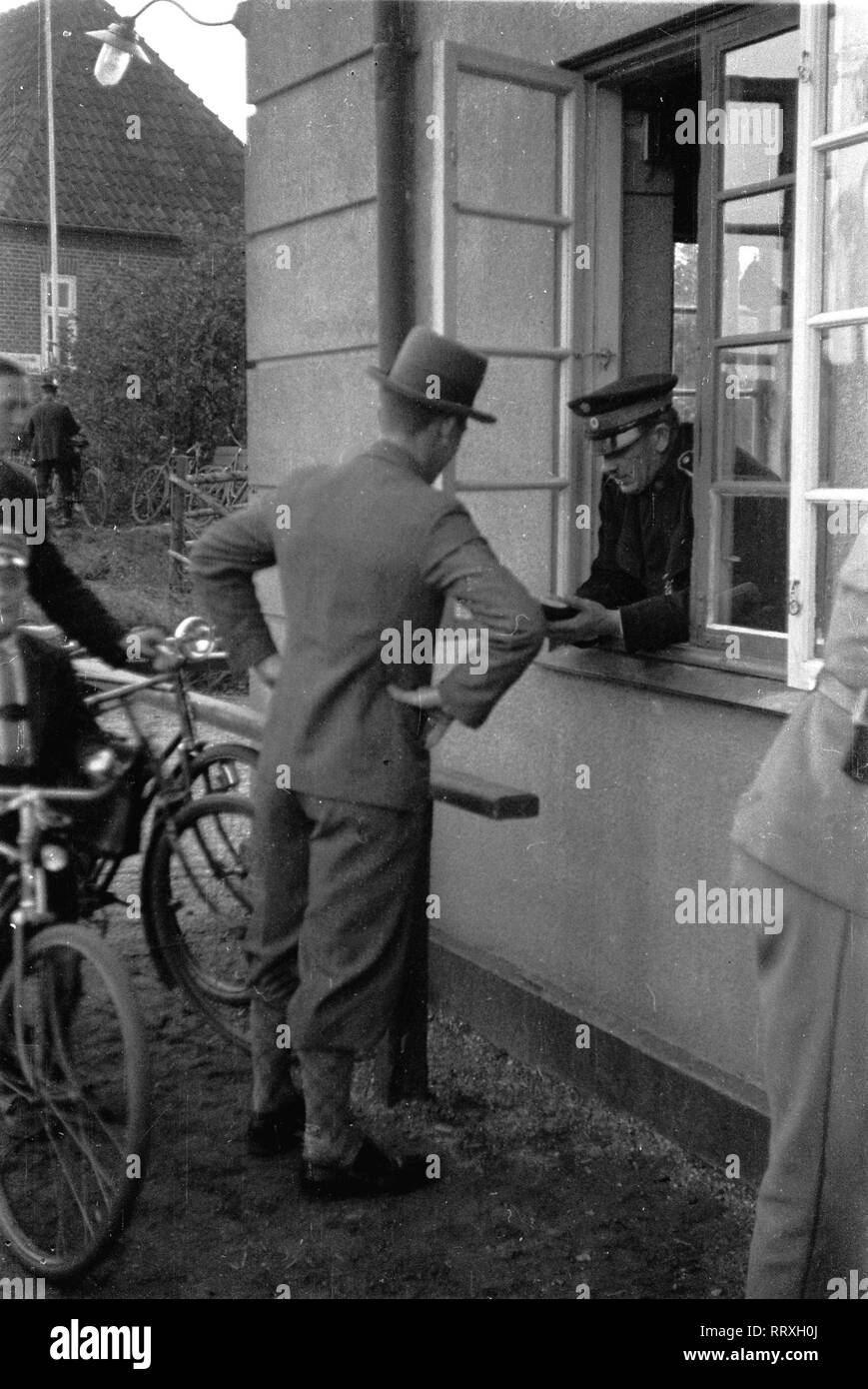 Der Schimmelreiter, Spielfilm, Deutsches Reich 1933, Regie : Hans Deppe - Scène de l'filmversion Schimmelreiter, 10/1933, I.12/22-22 Schimmelreiter, filmstills Banque D'Images