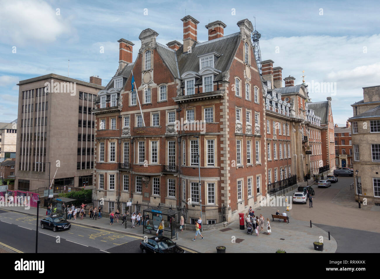 Le Grand Hôtel de luxe dans la ville de York, au Royaume-Uni. Banque D'Images