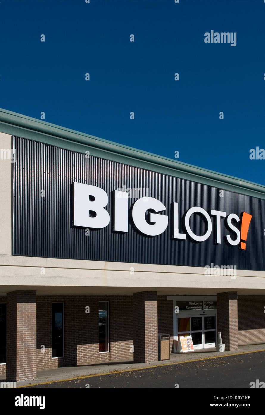 Big Lots store à Myrtle Beach en Caroline du Sud aux États-Unis. Banque D'Images