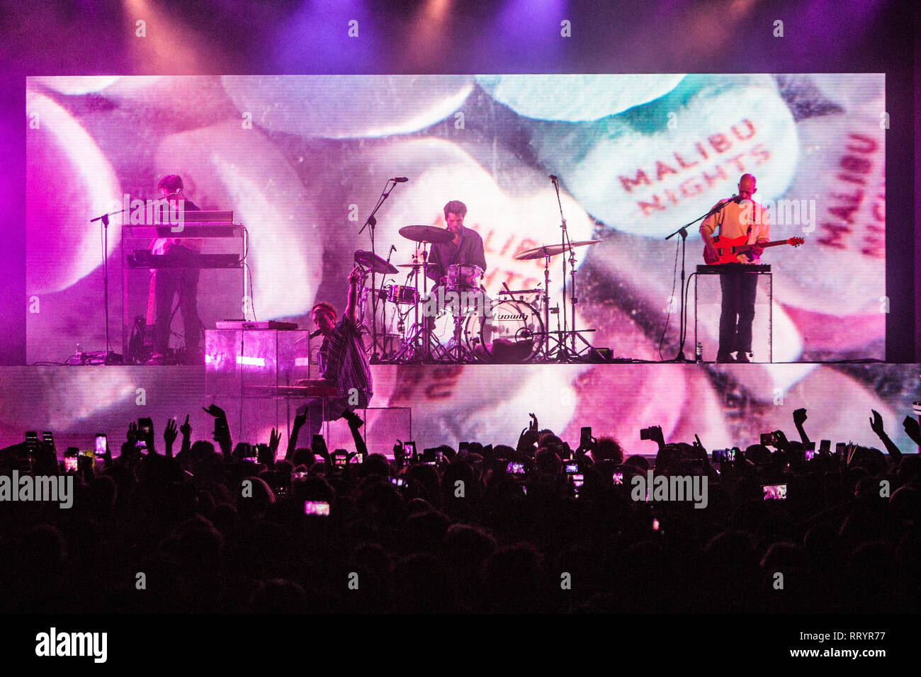 Milan Italie 25 février 2019 Lany live au Fabrique © Roberto Finizio / Alamy Live News Banque D'Images