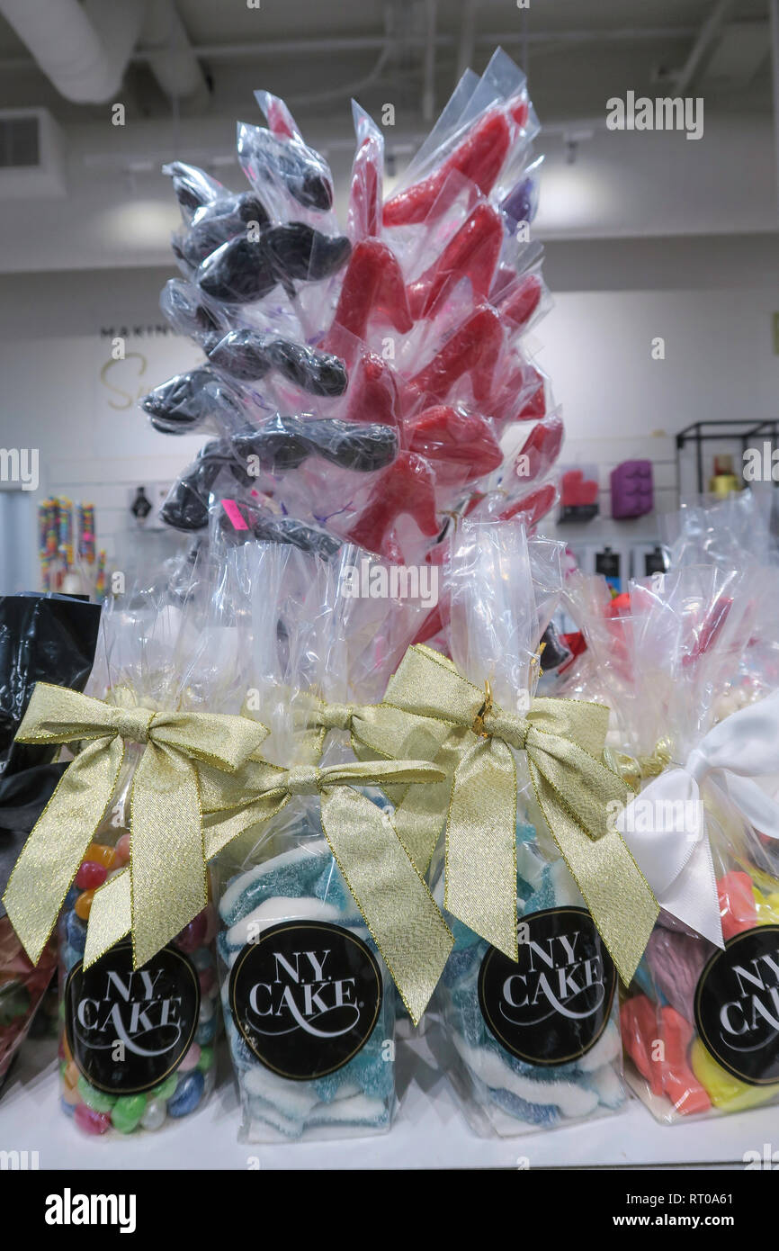 New York gâteau est un rendez-pour acheter des gadgets et des Ustensiles pour pâtisserie créative & la décoration de gâteau. NYC < USA Banque D'Images
