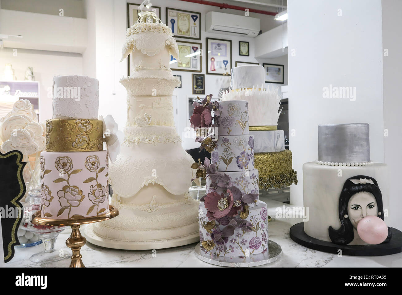 New York gâteau est un rendez-pour acheter des gadgets et des Ustensiles pour pâtisserie créative & la décoration de gâteau. NYC < USA Banque D'Images