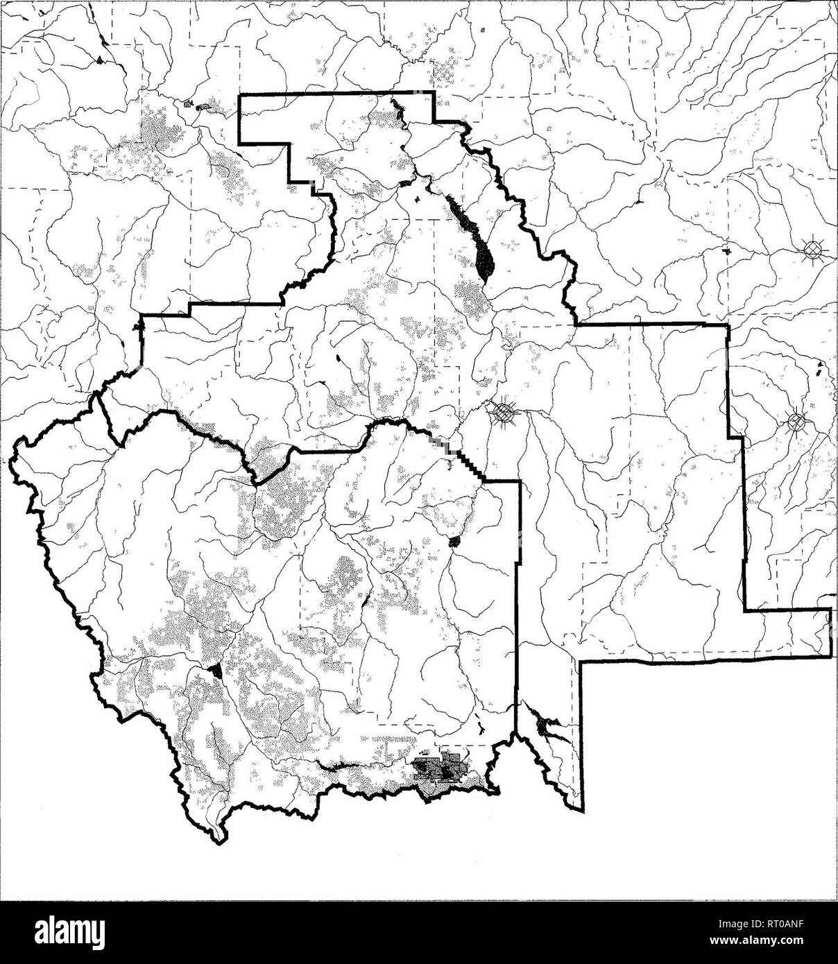 . Inventaire des amphibiens et des reptiles sur le cours supérieur et Dillon domaines des ressources humaines en collaboration avec le Red Rock Lakes National Wildlife Refuge . Les amphibiens, reptiles ; refuges ; Salamandre tigrée ; grenouilles, crapauds ; Agile ; tortue peinte ; de couleuvres. Observations de Phrynosoma hernandesi Dillon & ; zones de ressources d'amont, et Red Rock Lacs NWR. 1996-1998 records records Museum collections antérieures à 1996 0 10 20 30 Miles à grande échelle des terres BLM J USFWS Domaines Montana Natural Heritage Program, Décembre 21,1998. Veuillez noter que ces images sont extraites de la page numérisée des images qui peuvent avoir être Banque D'Images
