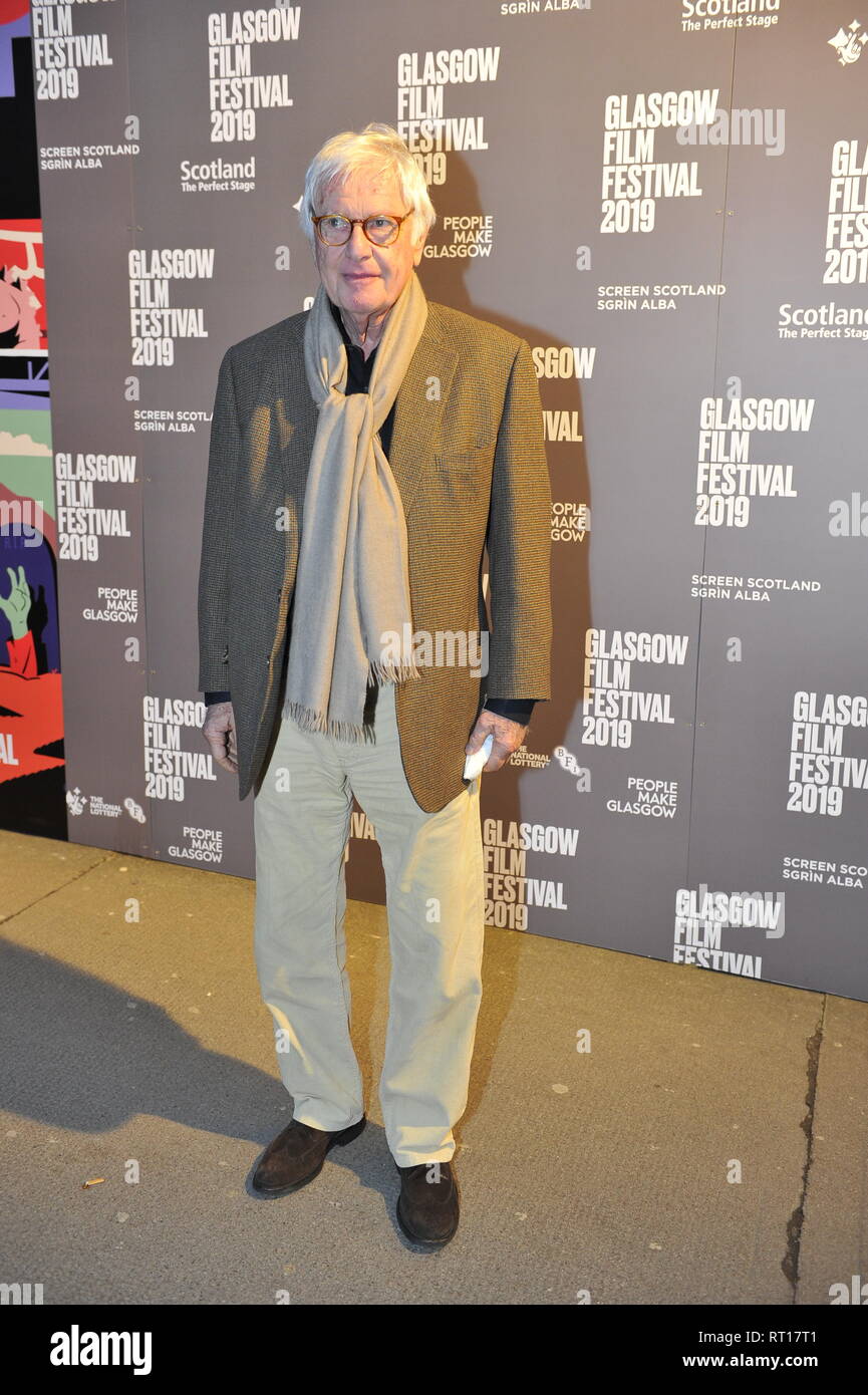 Glasgow, Royaume-Uni. Feb 26, 2019. Directeur - Peter Medak vu sur le tapis rouge de Festival du Film de Glasgow pour le premier ministre de l'ombre de Peter Sellers. Crédit : Colin Fisher/Alamy Live News Banque D'Images