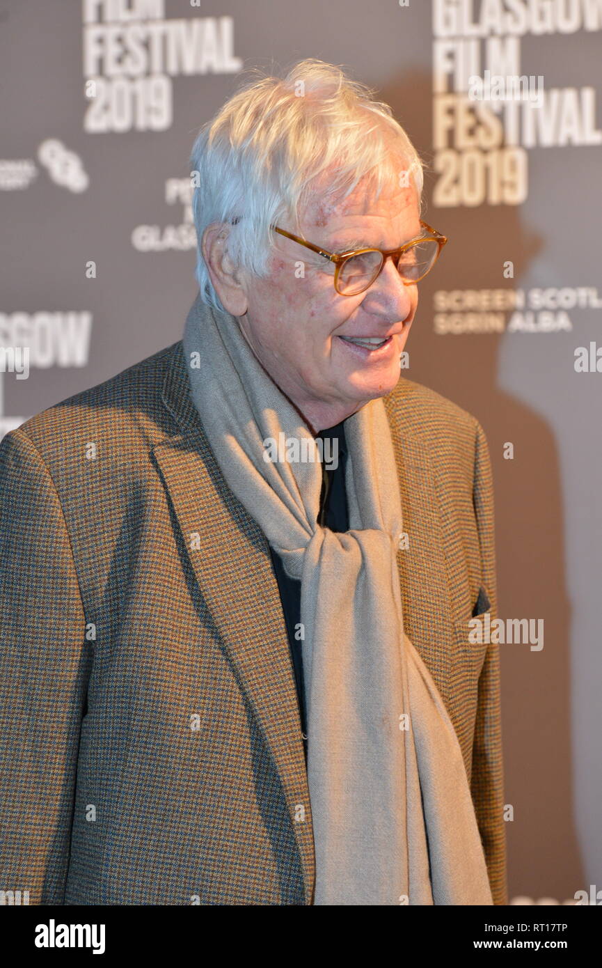 Glasgow, Royaume-Uni. Feb 26, 2019. Directeur - Peter Medak vu sur le tapis rouge de Festival du Film de Glasgow pour le premier ministre de l'ombre de Peter Sellers. Crédit : Colin Fisher/Alamy Live News Banque D'Images