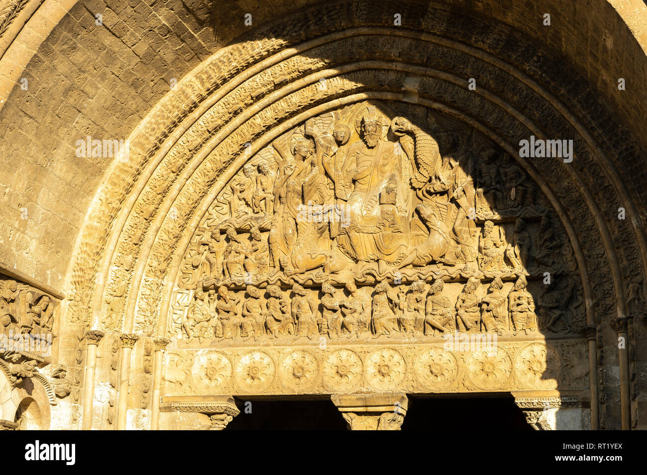 Abbaye saint pierre, Moissac Tarn et Garonne Occitanie France 82 Banque D'Images