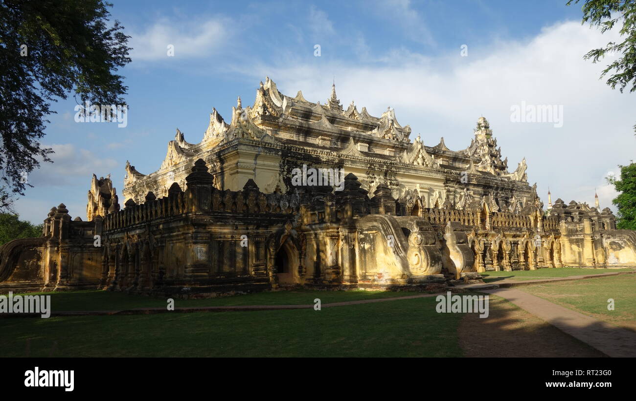 Au Myanmar, Mandalay Inwa Palace Banque D'Images