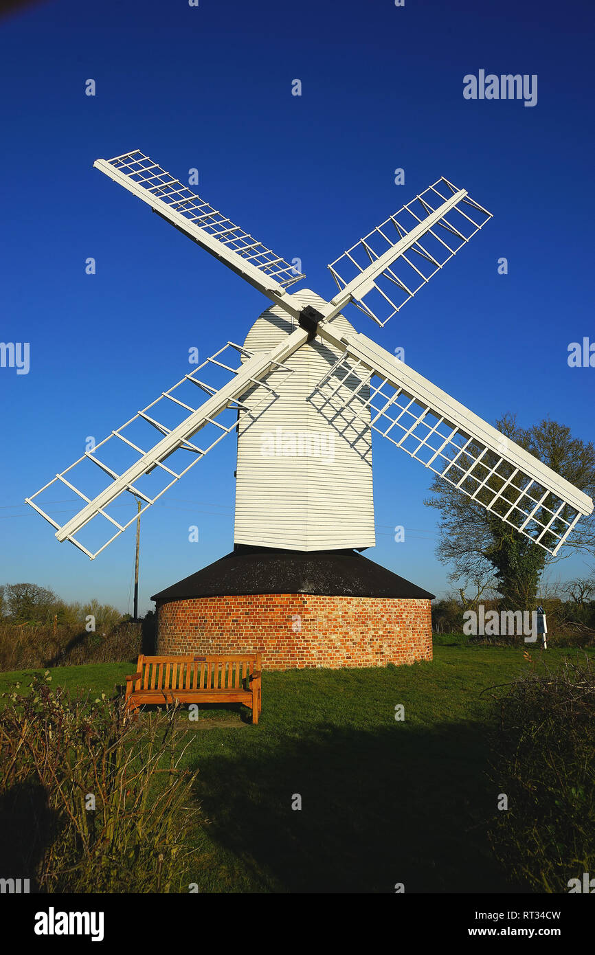 Ashdon Moulin Banque D'Images