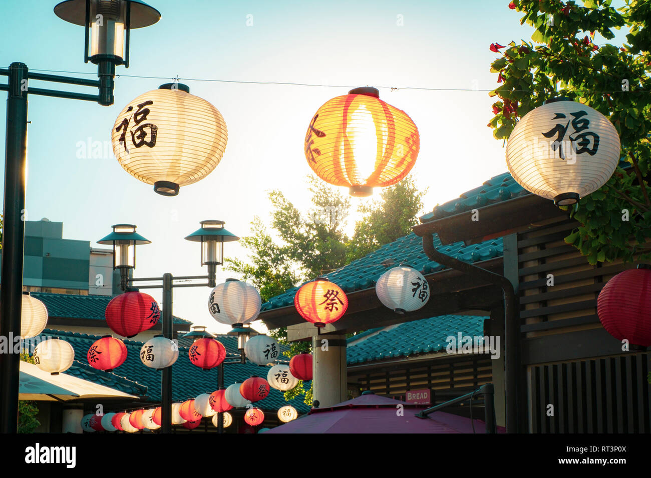 USA, Californie, Los Angeles, Little Tokyo Banque D'Images