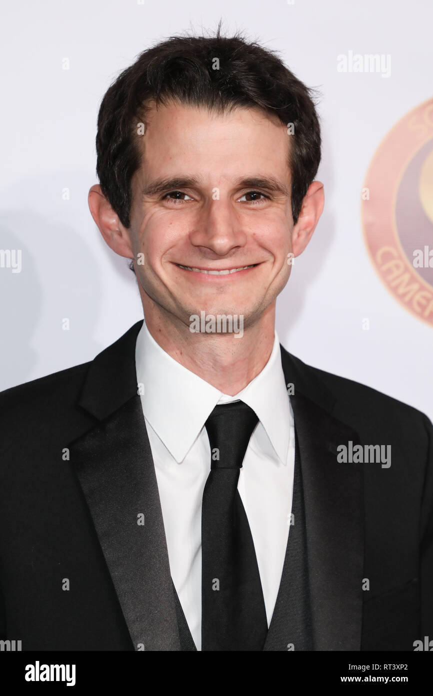 L'opérateur de caméra de la société 2019 Lifetime Achievement Awards tenue à l'hôtel Loews Hollywood Hotel à Los Angeles, Californie. Avec : Michael Fuchs Où : Los Angeles, California, United States Quand : 26 Jan 2019 Credit : Sheri/WENN.com Determan Banque D'Images