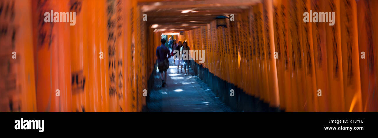 Fushimi Inari-taisha Fushimi-ku, Kyoto, Japon. Banque D'Images