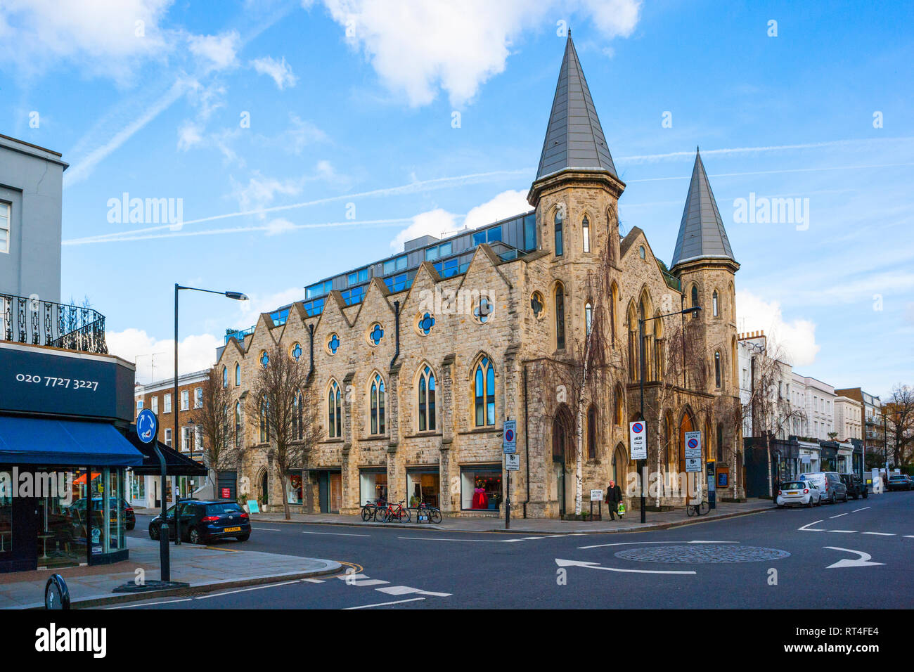 Westbourne Grove Church, Notting Hill, Londres Banque D'Images