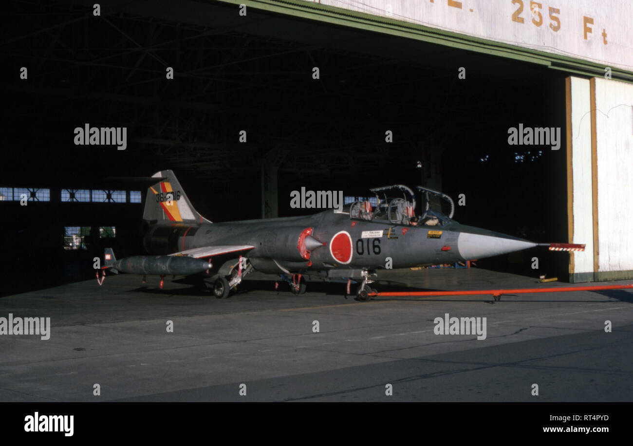Luftwaffe Japanische JASDF Lockheed F-104 Starfighter DJ Banque D'Images