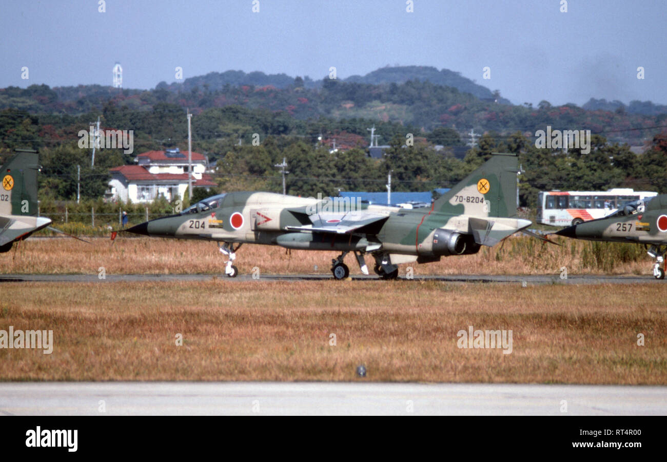 Luftwaffe Japanische JASDF Mitsubishi F-1 Banque D'Images