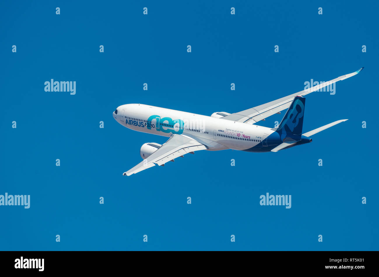 Airbus A330 NEO battant Banque D'Images