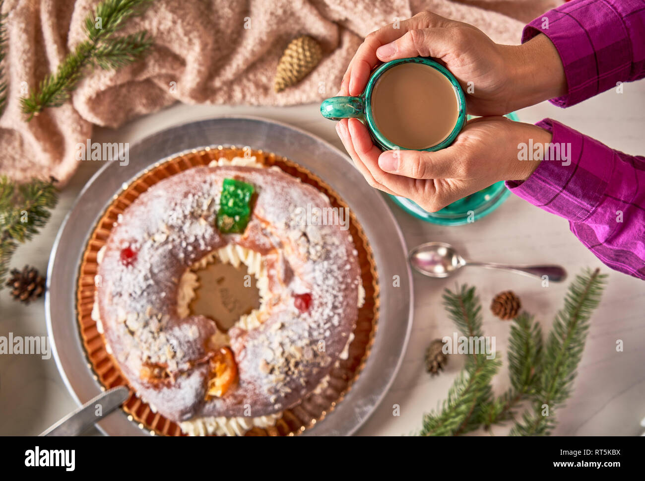 Tasse De Cafe Espagnol Photo Stock Alamy