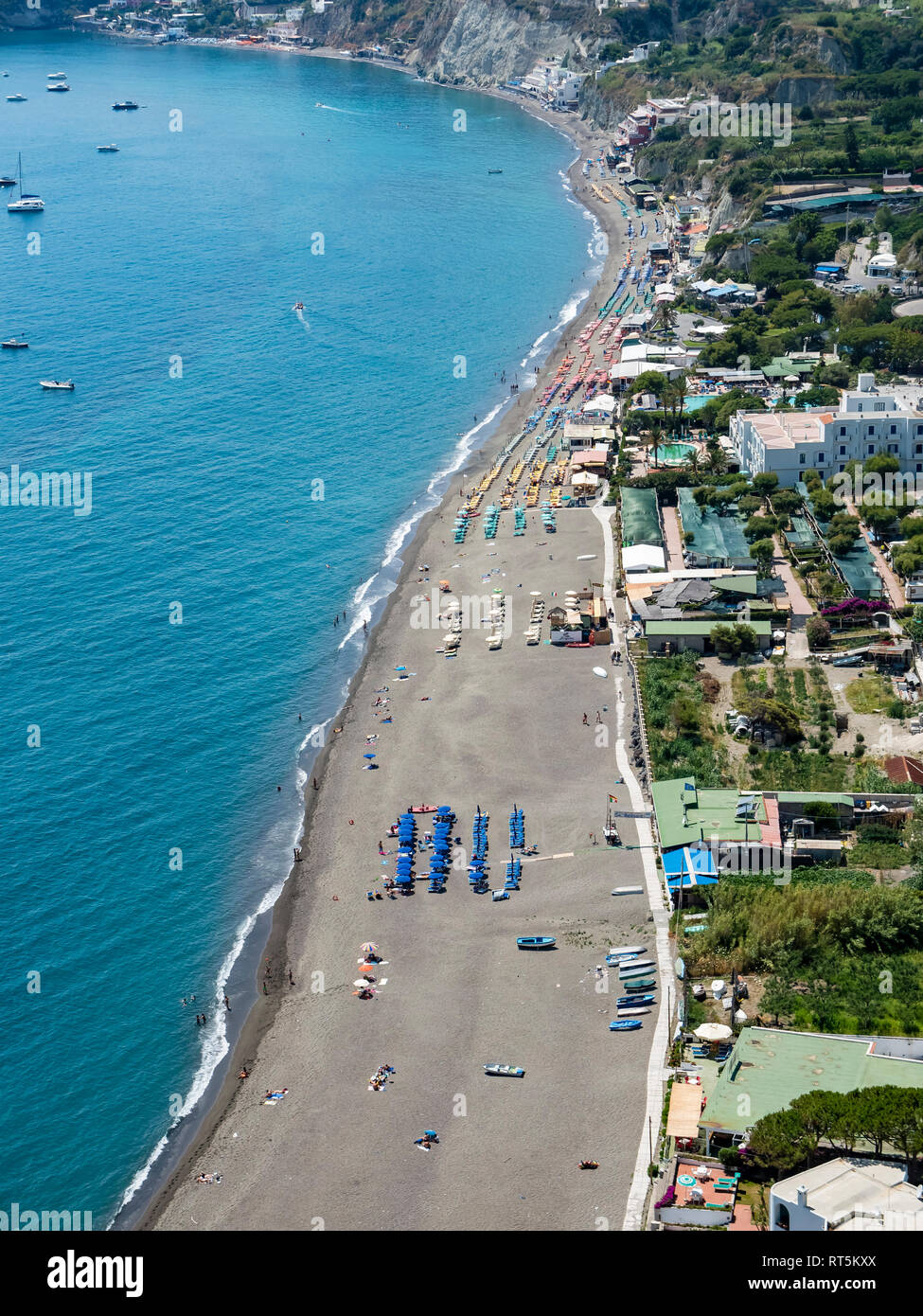 Litalie Campanie Naples Golfe De Naples Ischia Island