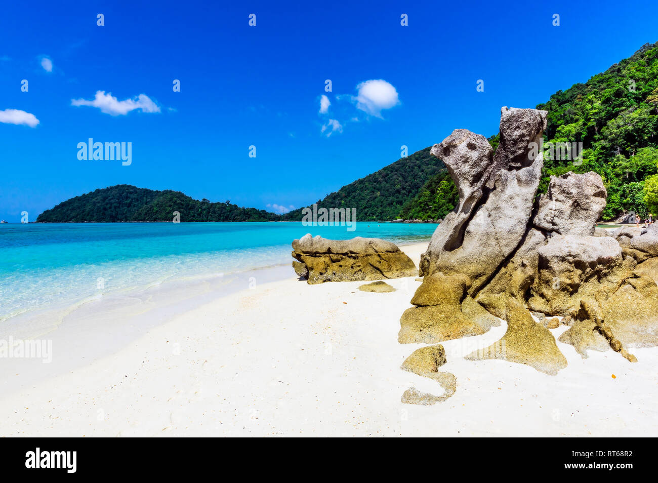 La Thaïlande, la mer d'Andaman, Island Phang Nga Banque D'Images