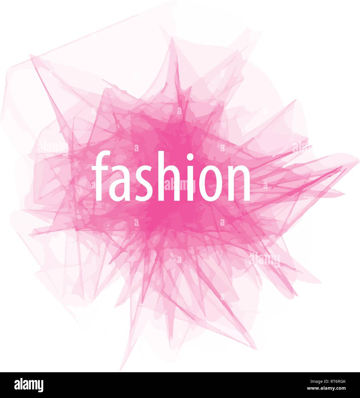 Logo abstrait pour la mode. Vector illustration de l'icône Illustration de Vecteur