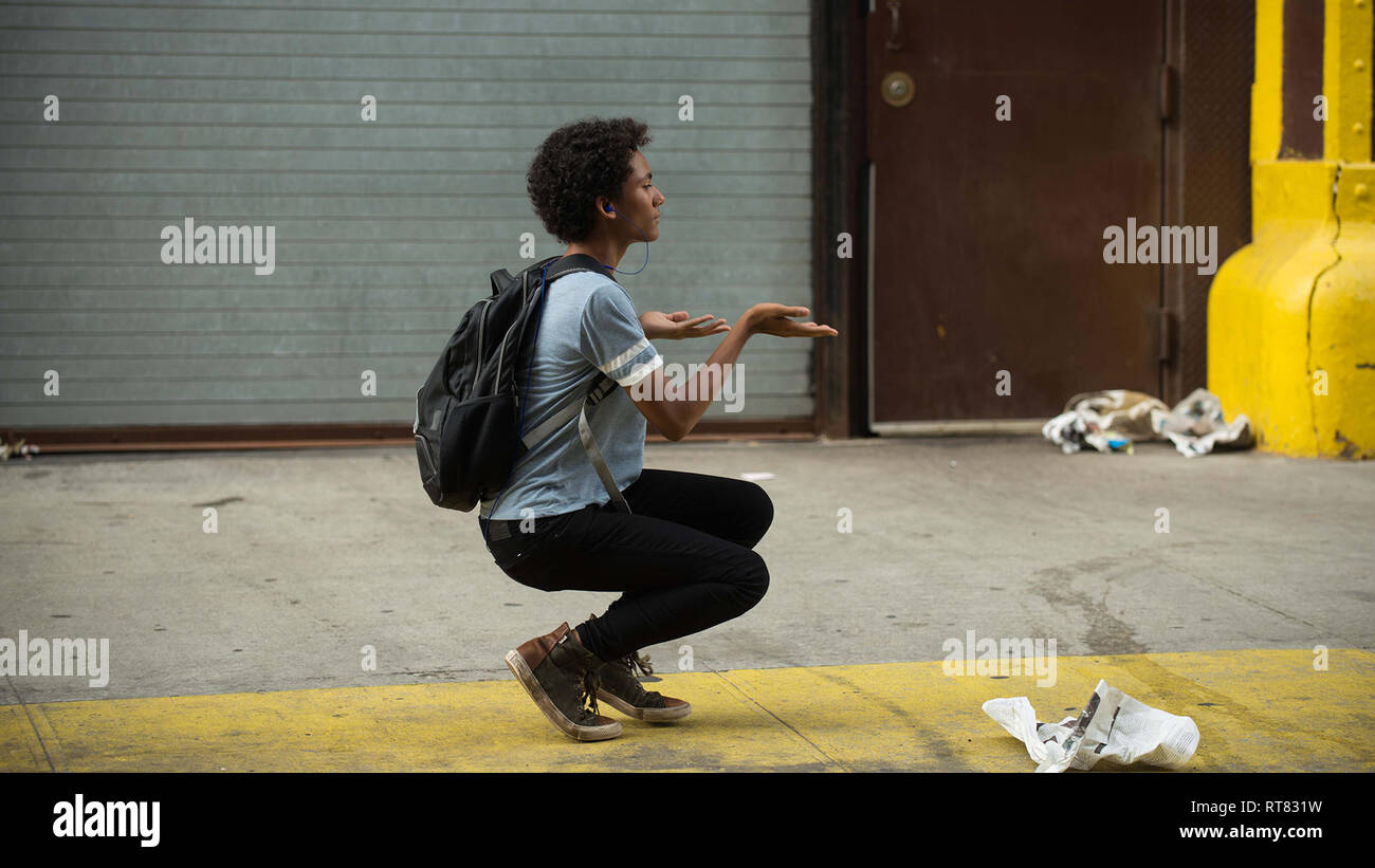 DATE DE SORTIE : Janvier 12, 2018 Titre : Église Samedi STUDIO : Samuel Goldwyn Films Réalisateur : Damon Cardasis RÉSUMÉ : avec : Indya Moore, Margot Bingham, Mj Rodriguez (crédit Image : © Samuel Goldwyn Films/Photos) Banque D'Images