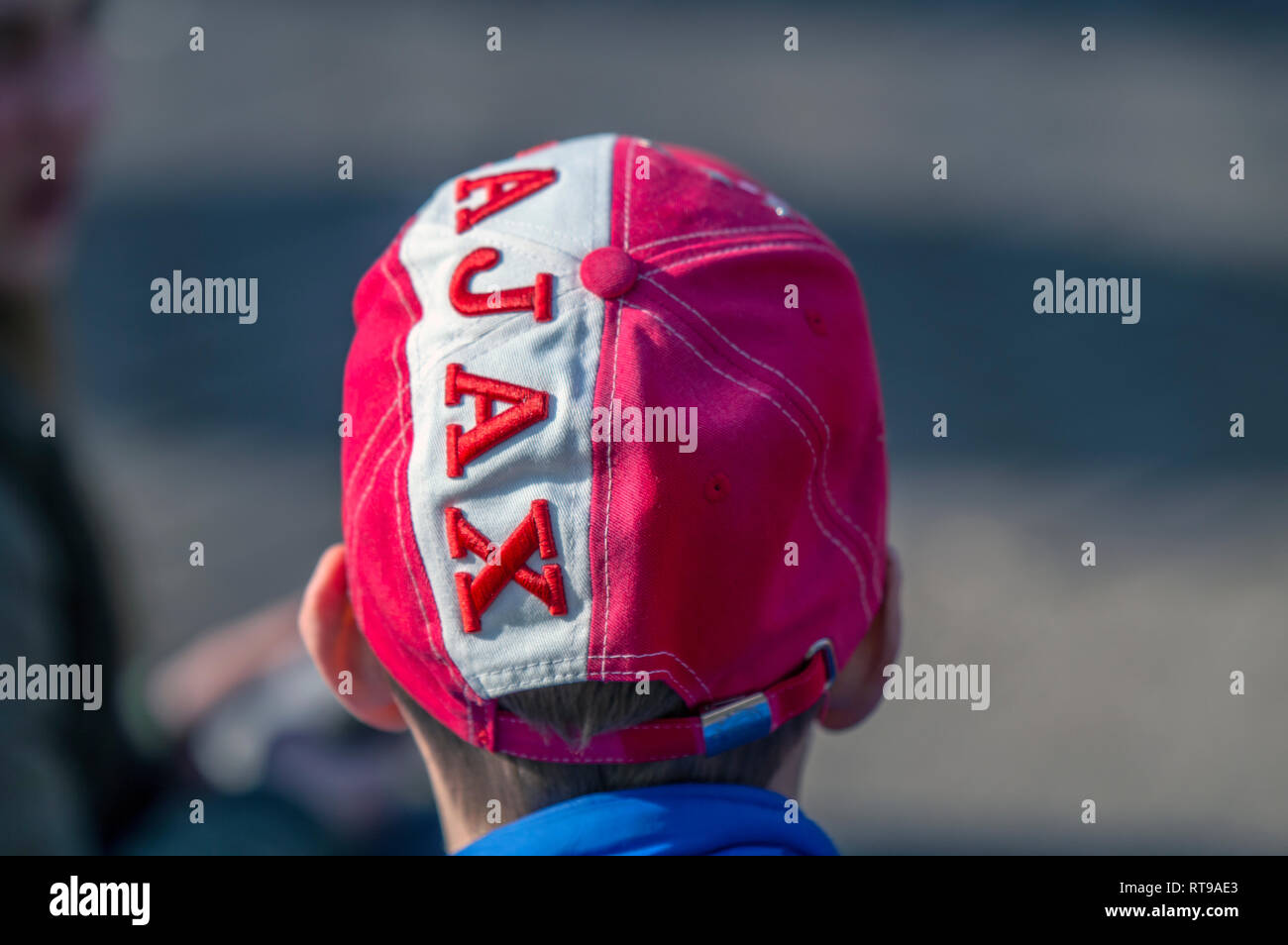 Arrière d'un chapeau à l'Ajax Amsterdam Pays-Bas 2019 Photo Stock - Alamy