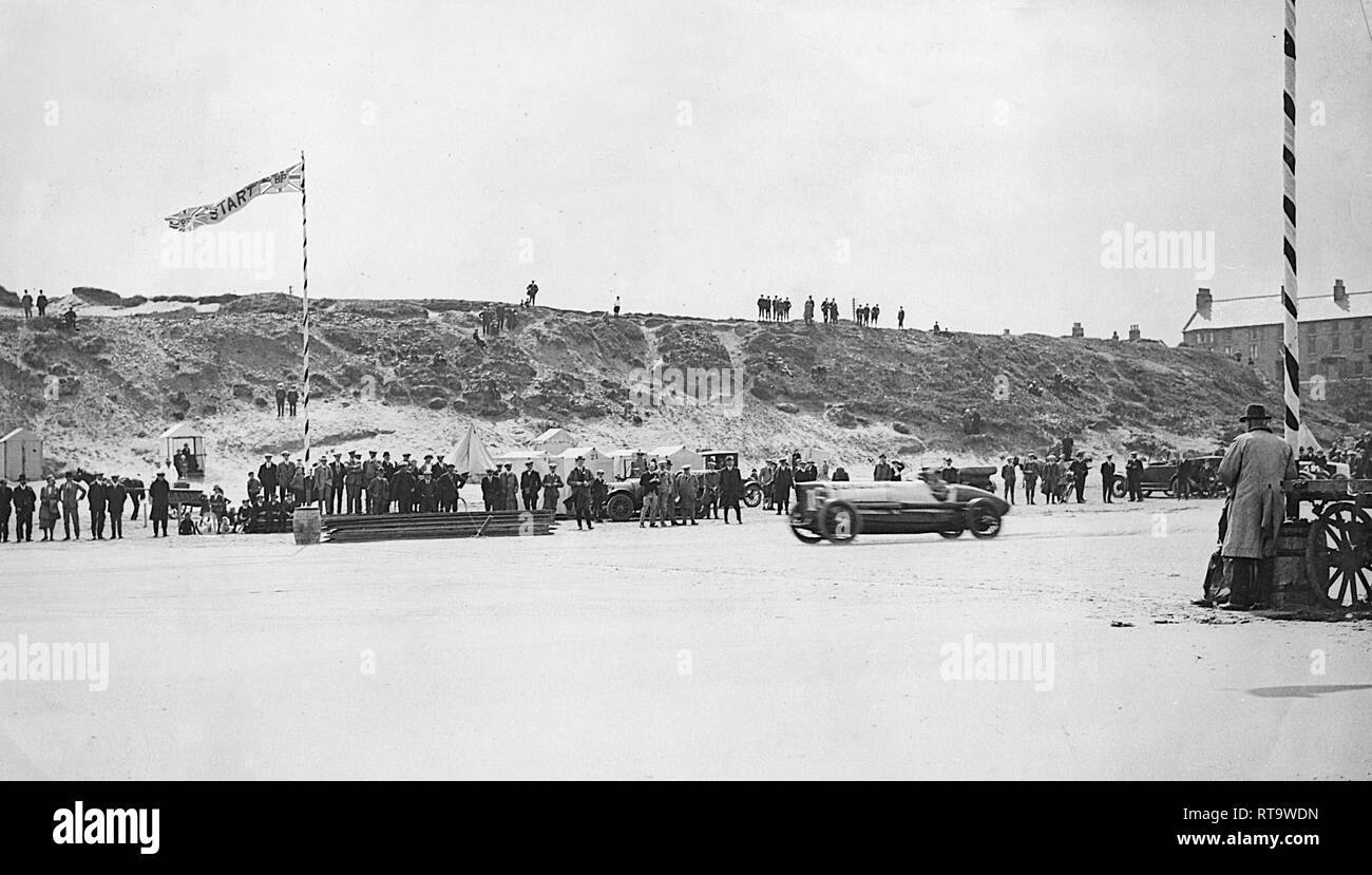 Sunbeam 350CH 1924 Genève Malcolm Campbell Banque D'Images