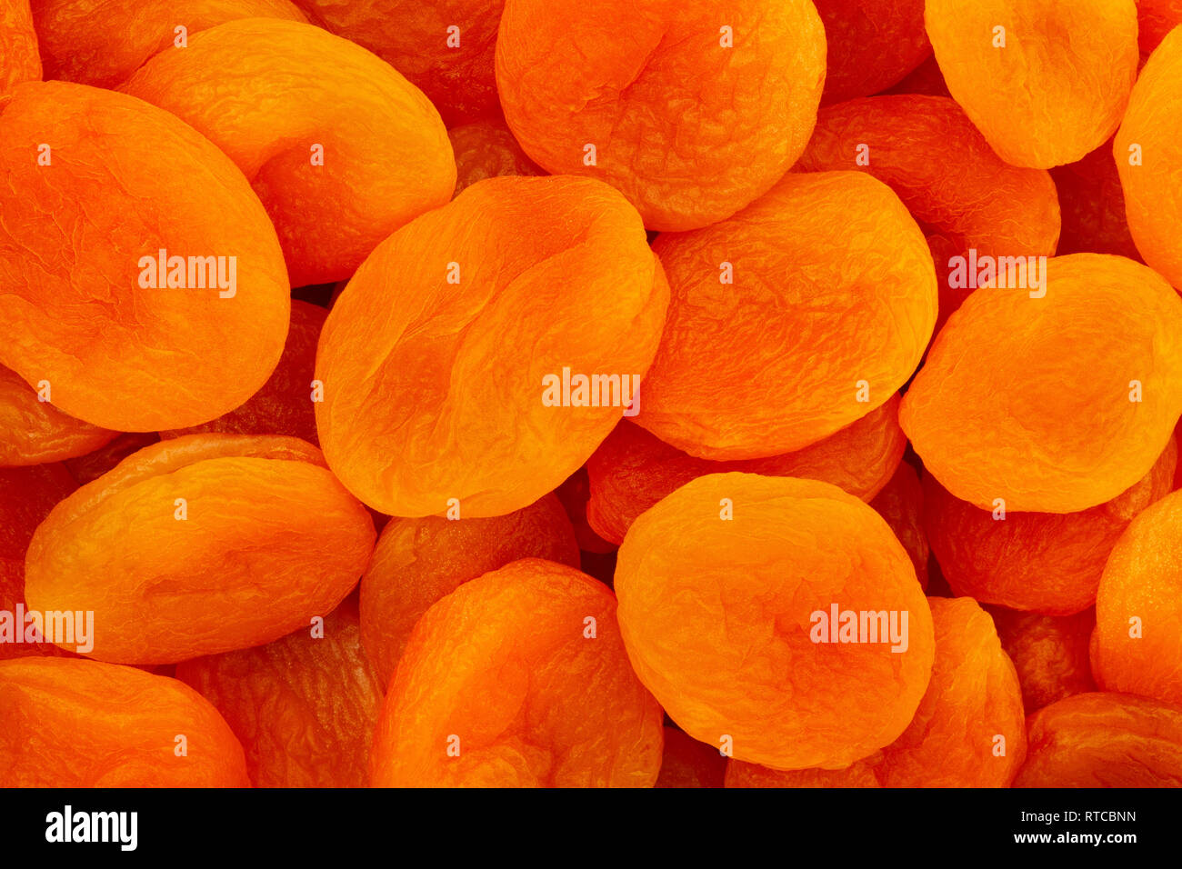 Abricot sec texture background Banque D'Images