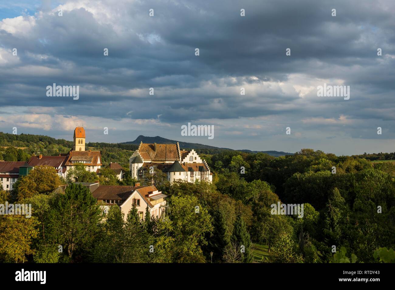 Château Blumenfeld, Tengen, Constance, comté de Hegau, Bade-Wurtemberg, Allemagne Banque D'Images