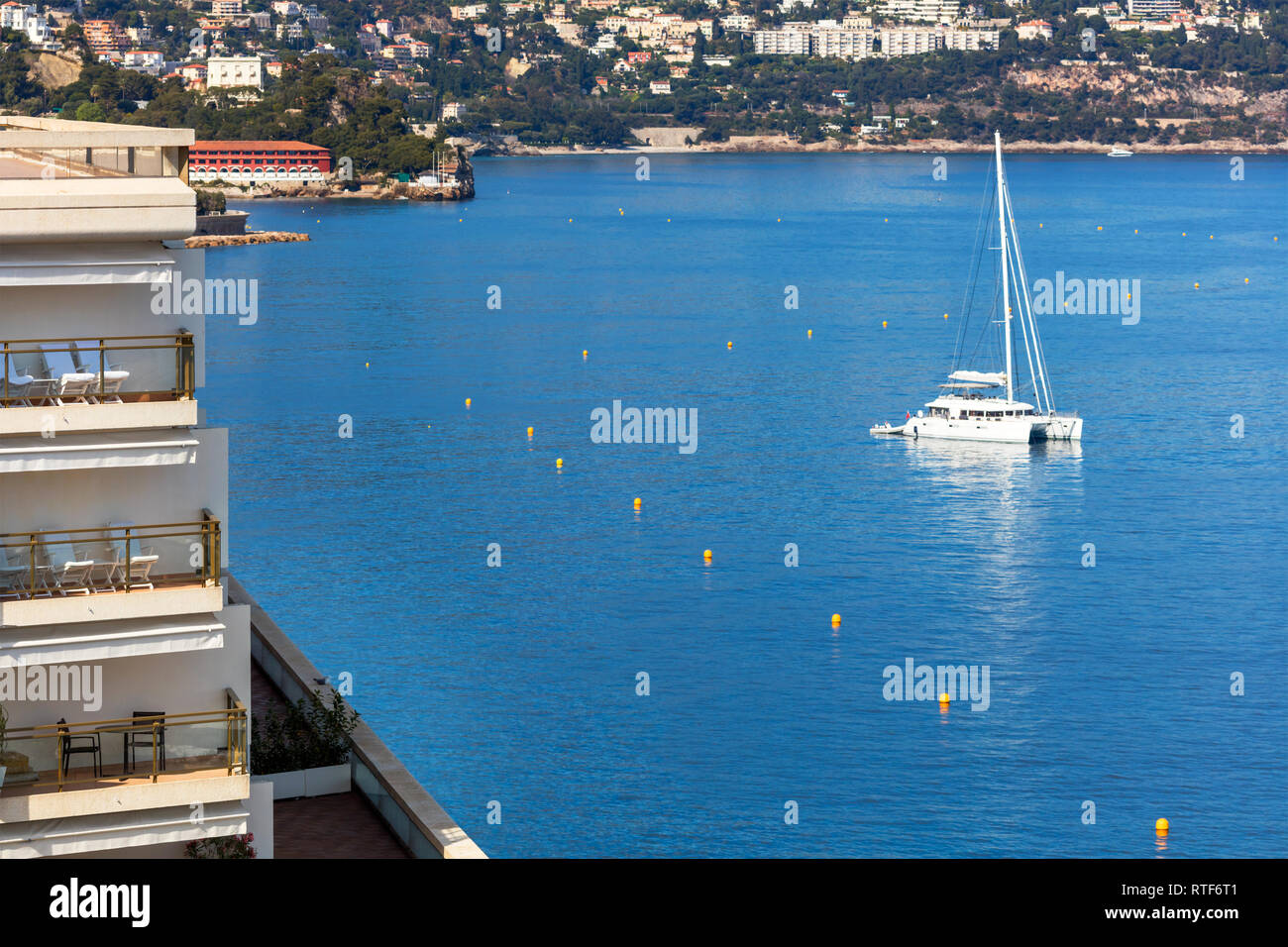 Seascape, Monte Carlo, Monaco Banque D'Images