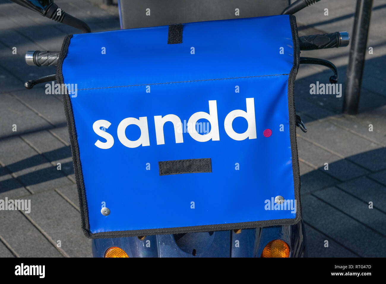 Close Up d'un Logo Sandd à Amsterdam aux Pays-Bas 2019 Banque D'Images