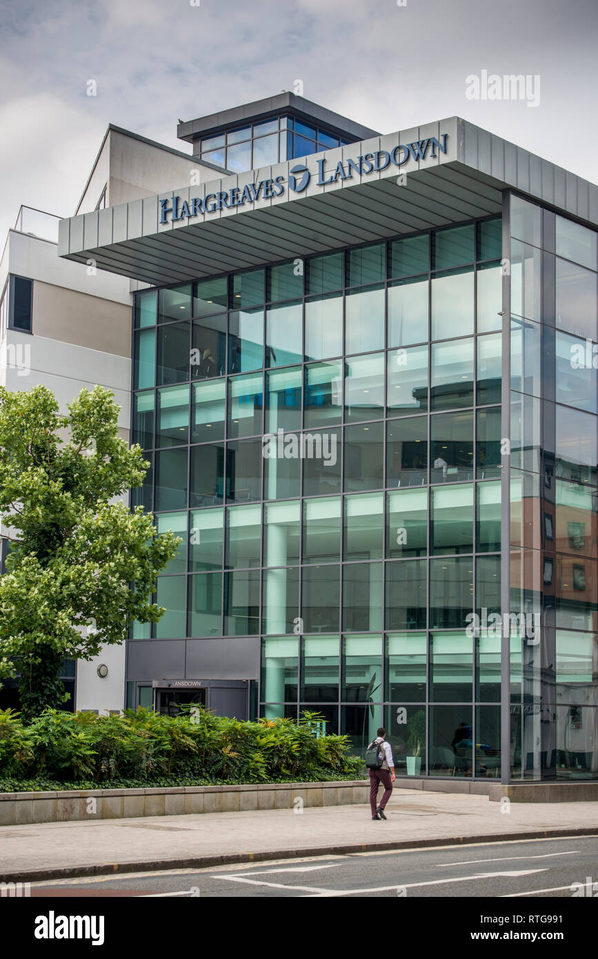 Hargreaves Lansdown & société de services financiers à Bristol, Royaume Uni Banque D'Images