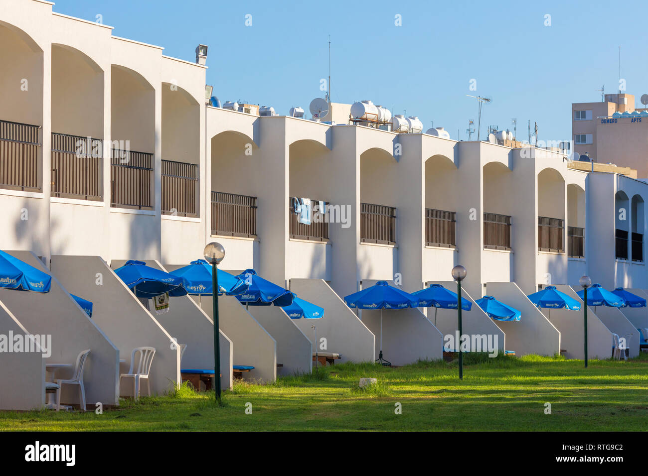 Hôtel Courtyard, Limassol, Chypre Banque D'Images