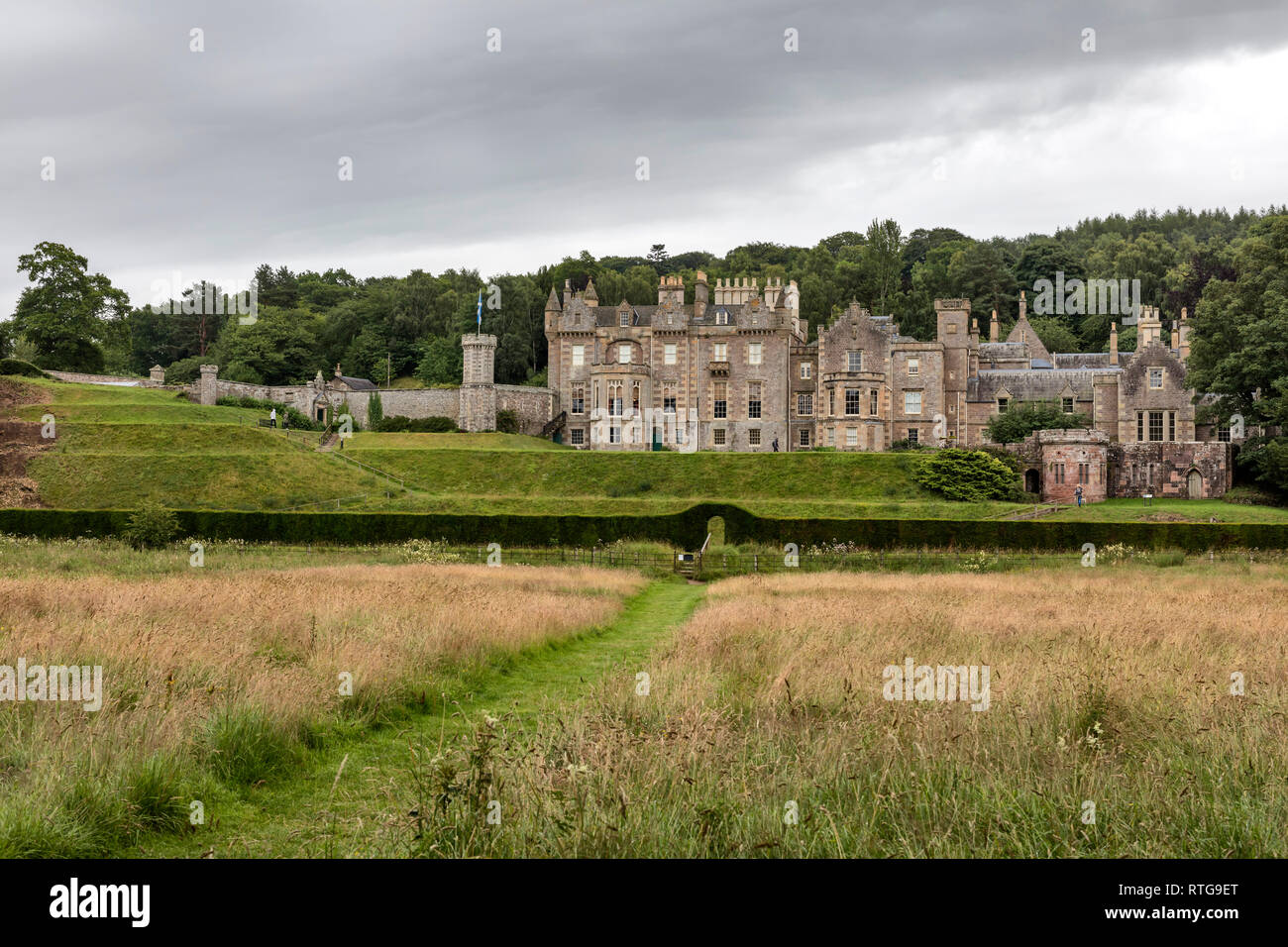 Abbotsford House, Selkirkshire, Ecosse, Royaume-Uni Banque D'Images