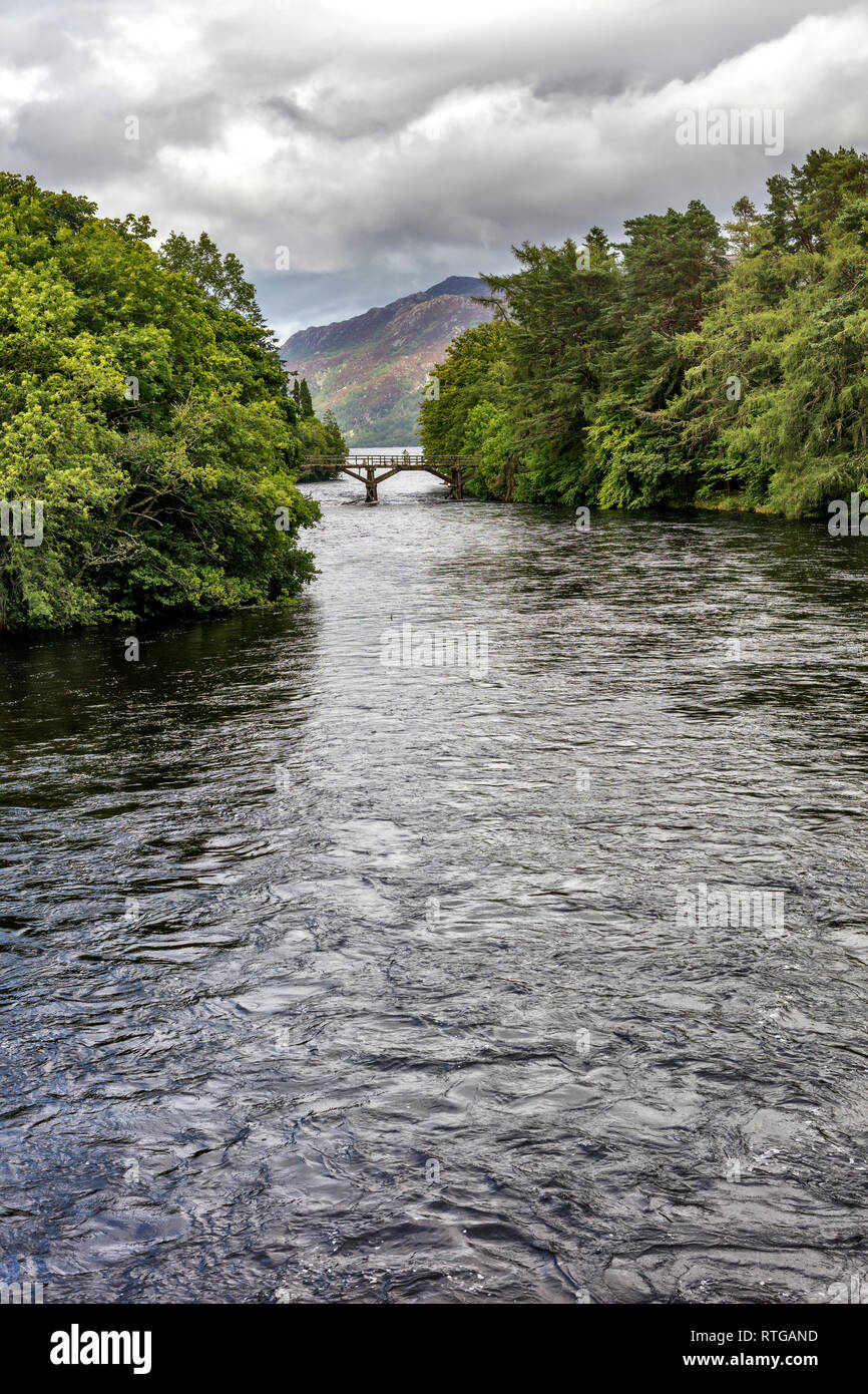 Caledonian Canal, Fort Augustus, Inverness-shire, Scotland, UK Banque D'Images