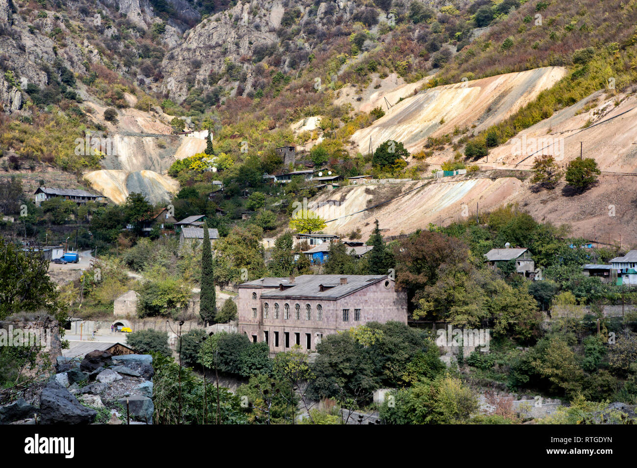 Akhtala, Lori province, l'Arménie Banque D'Images