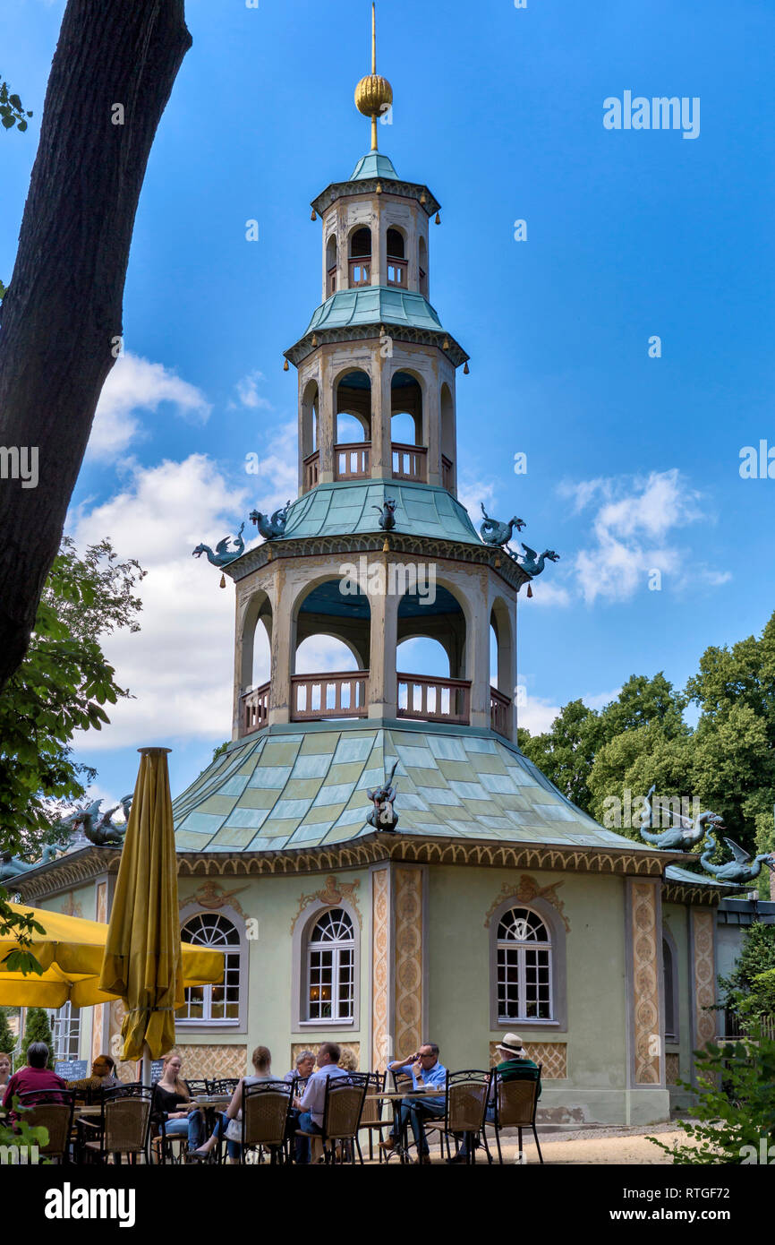 Dragon House (1772), Potsdam, Brandebourg, Allemagne Banque D'Images